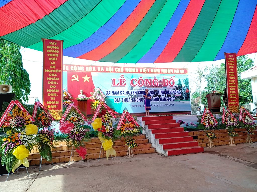 Xã Nam Đà – Huyện Krông Nô  đạt chuẩn nông thôn mới 2017